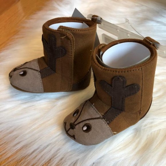 Joseph Allen Reindeer Booties - Picture 3 of 4